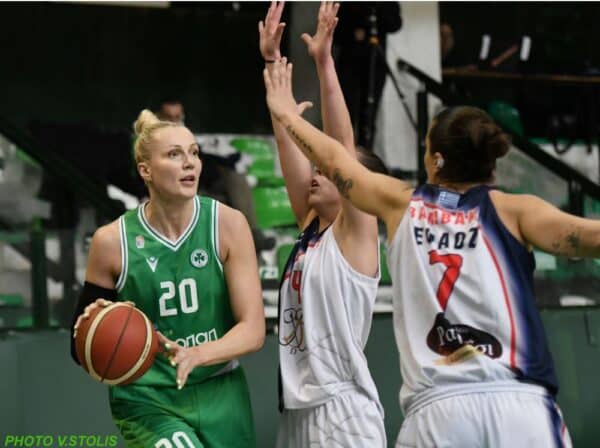 Yelena Leuchanka panathinaikos women basketball
