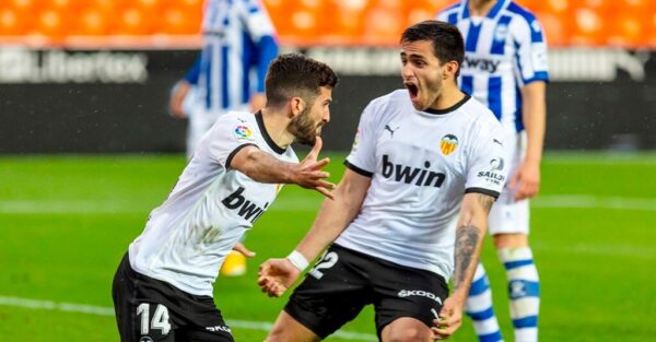 Ο πανηγυρισμός του Γκαγιά στο τέρμα του απέναντι στην Αλαβές