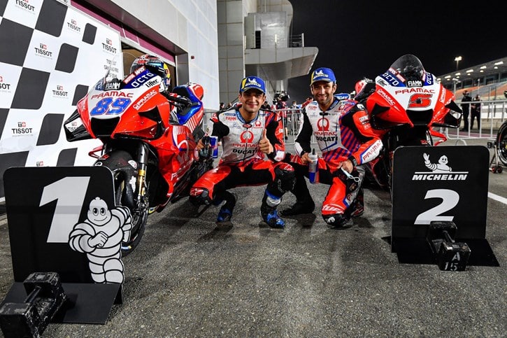 MotoGP Χόρχε Μαρτίν Γιοχάν Ζαρκό Pramac Racing Doha GP