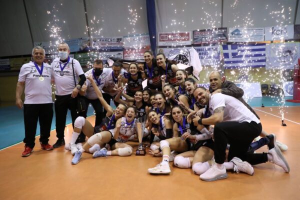ΠΑΟΚ κυπελλούχος Ελλάδας βόλει γυναικών