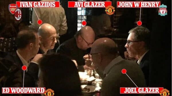 NY restaurant Gazidis, Glazers, Henry, Woodward