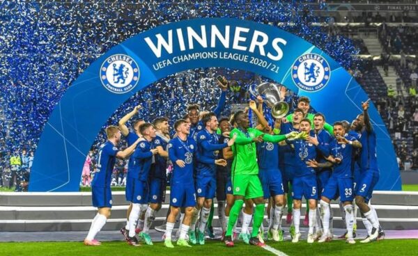 chelsea winners champions league trophy