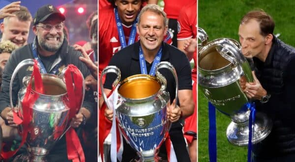 jurgen klopp hansi flick thomas tuchel champions league