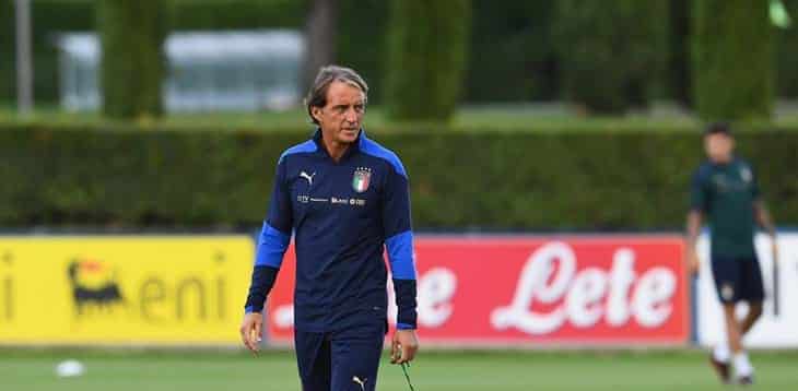 roberto mancini coach italy national team