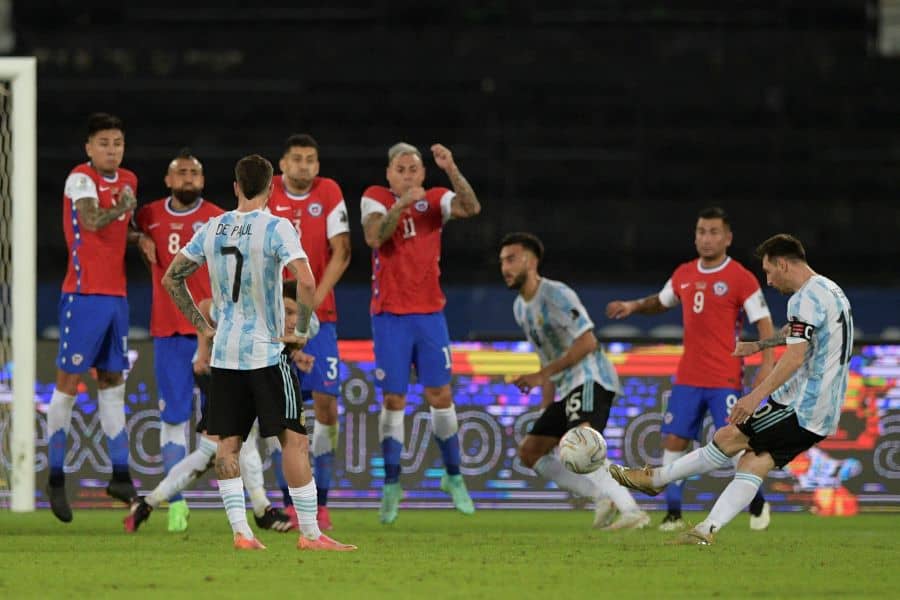 Argentina Lionel Messi Chile Copa America