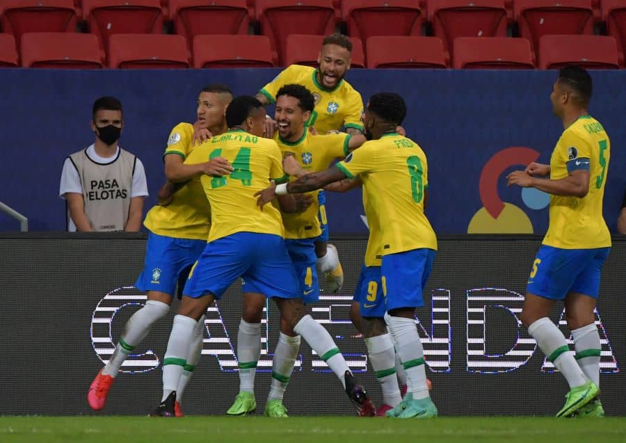marquinhos neymar brazil venezuela copa america 2021