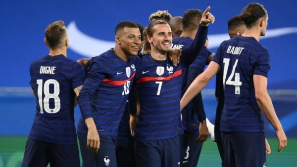 mbappe griezmann france national team euro 2020