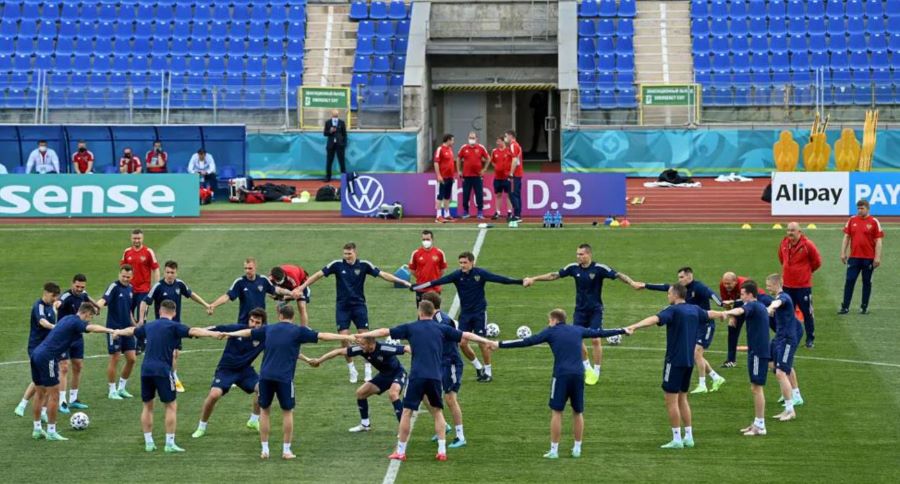 russia national team training euro 2020