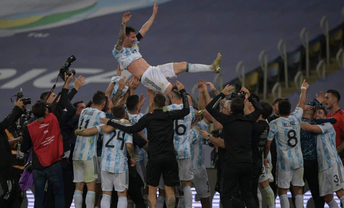 Argentina Lionel Messi winner Copa America 2021