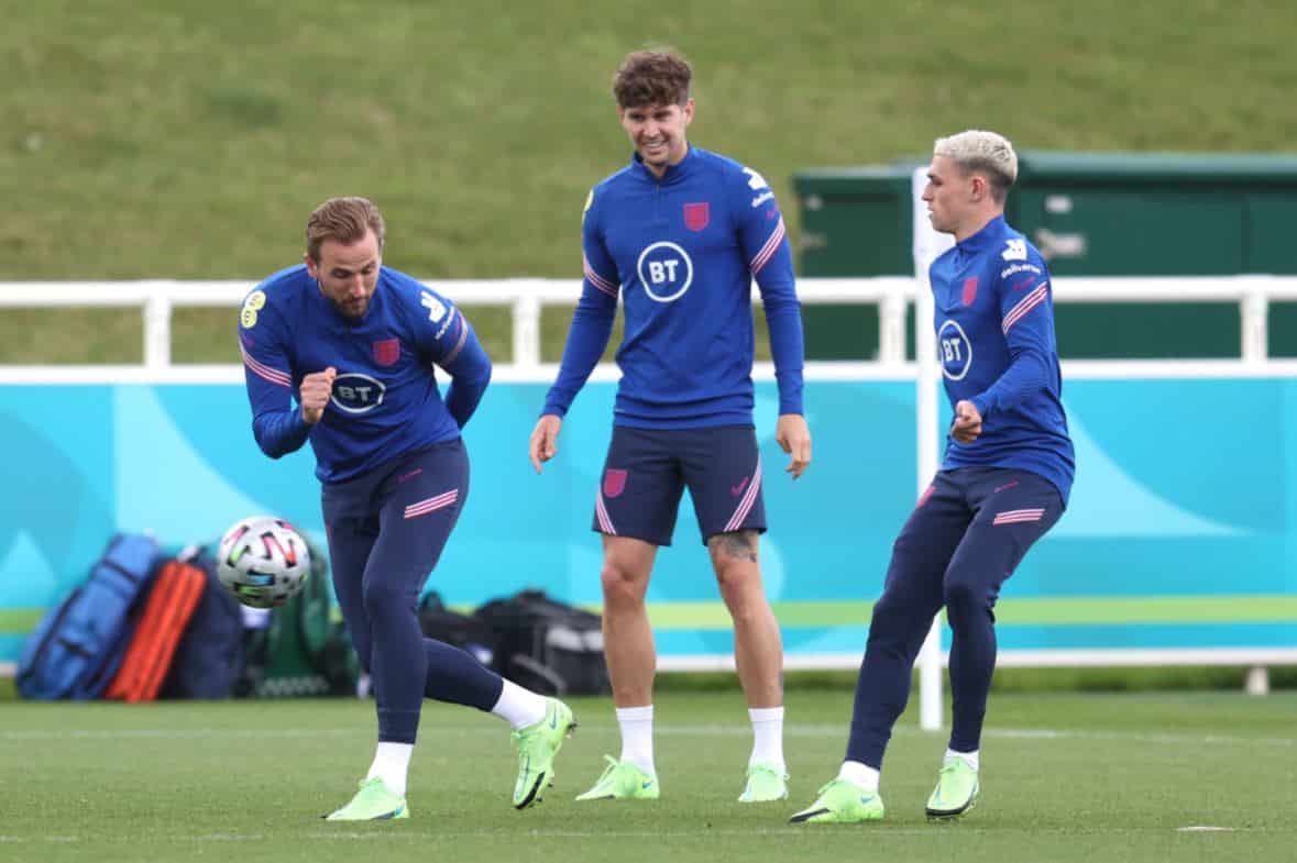 England training Harry Kane Mount euro 2020