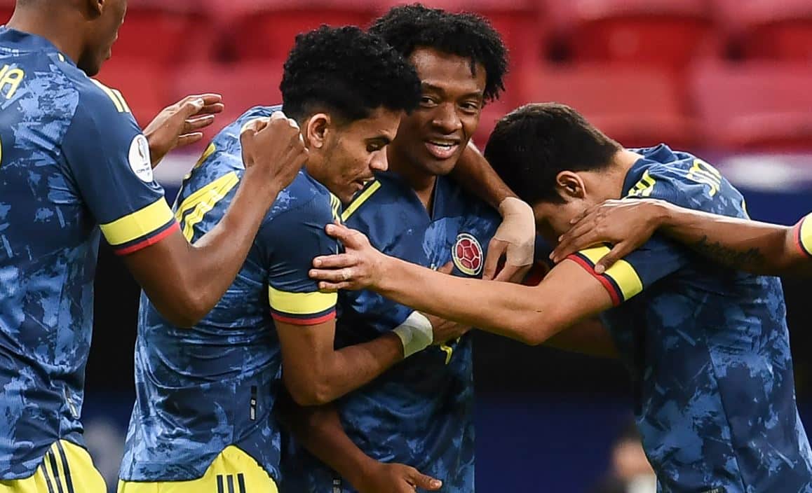 colombia cuadrado luis diaz goal peru third place copa america 2021
