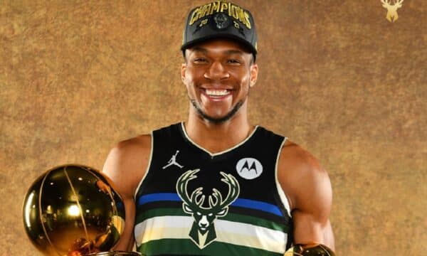 giannis antetokounmpo champion milwaukee bucks nba
