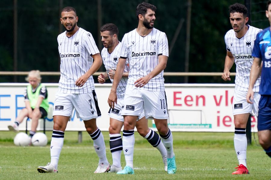 paok nelson oliveira heracles friendly match