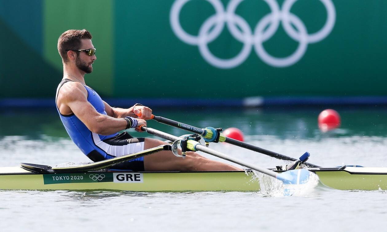 stefanos ntouskos greece rowing olympic games tokyo 2020