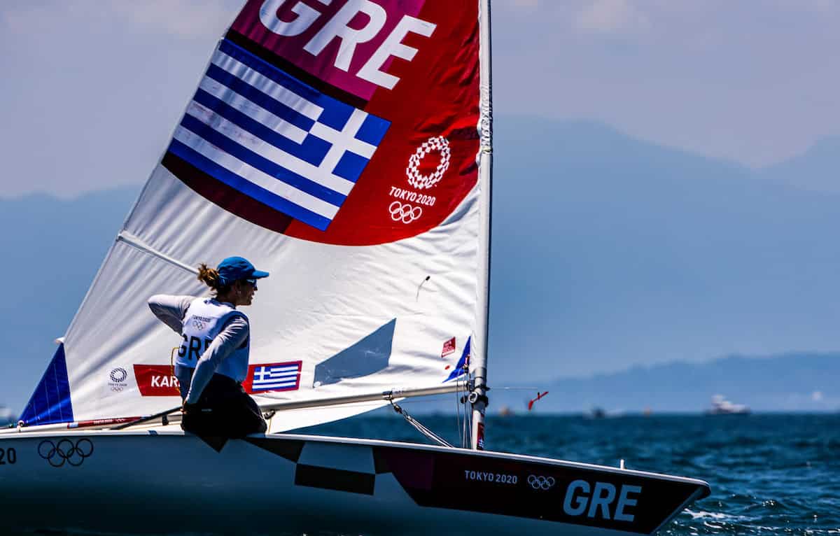 vasileia karachaliou sailing olympic games tokyo 2020
