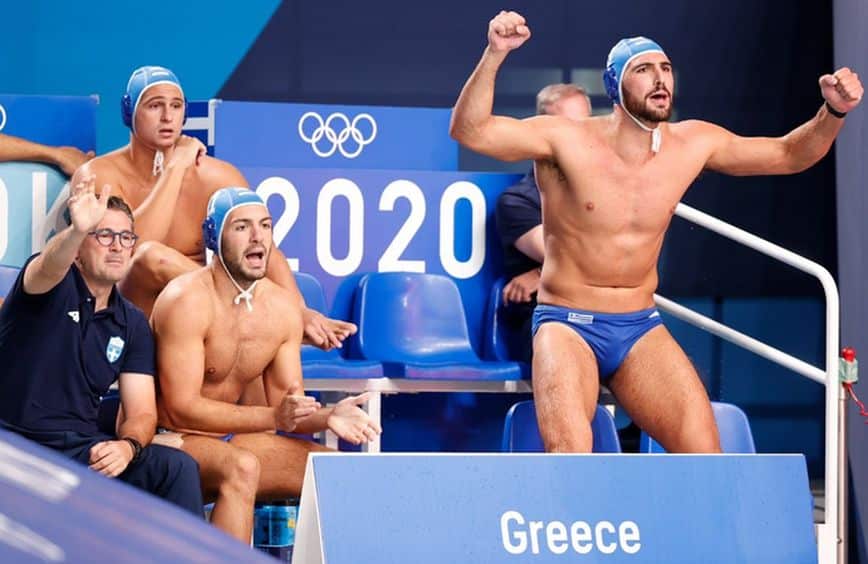 greece water polo olympic games tokyo 2020