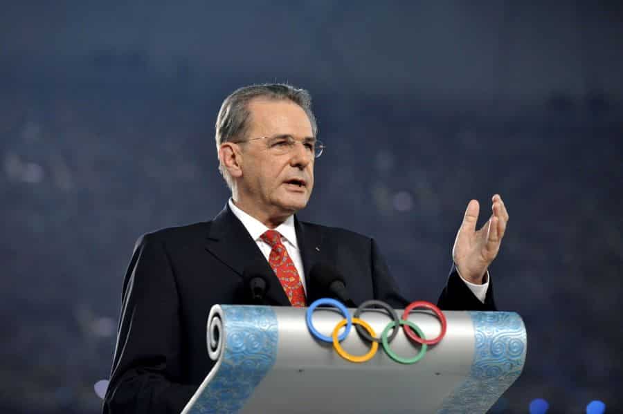 jacques rogge doe president olympic committee