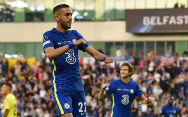 ziyech chelsea villarreal super cup