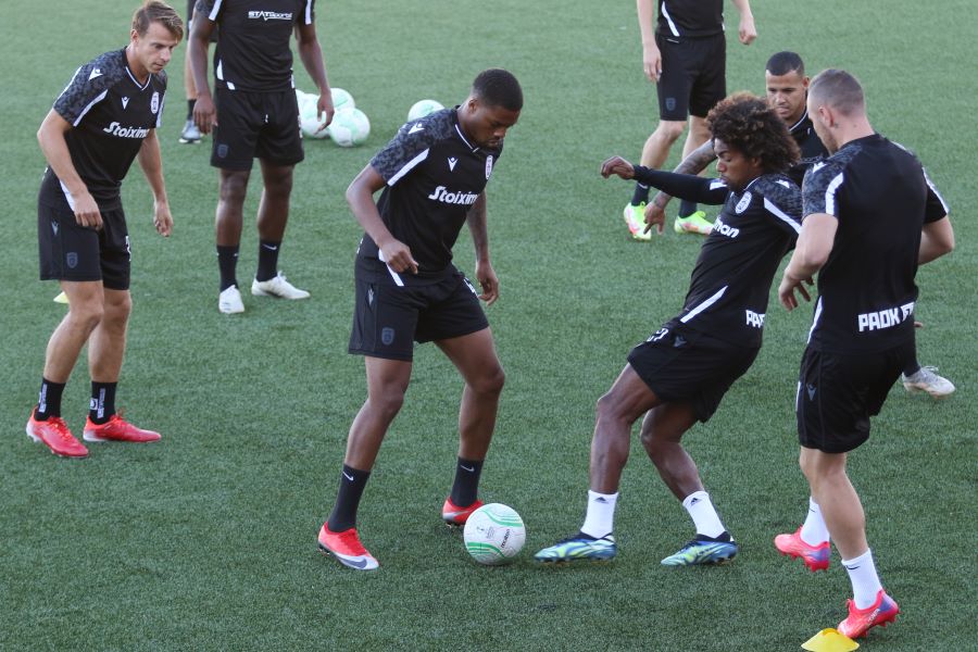 paok akpom biseswar training europa conference league