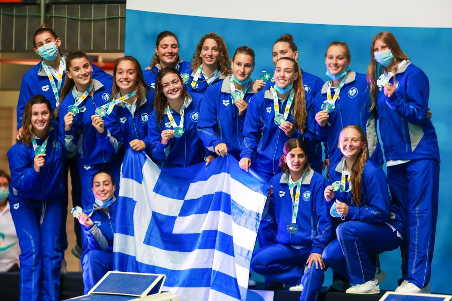 greece team water polo women final