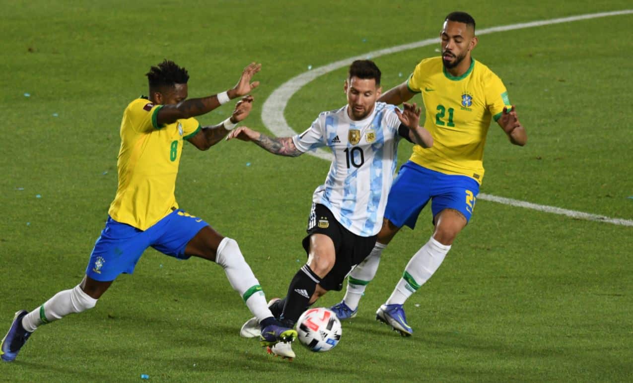 argentina lionel messi brazil qualification mundial 2022