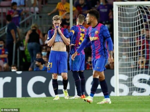 barcelona de jong champions league