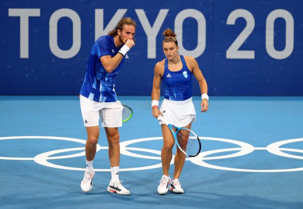 stefanos tsitsipas maria sakkari olympic games tokyo
