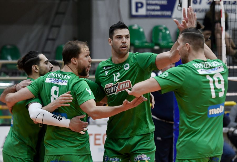 pao volley panathinaikos cev challenge cup