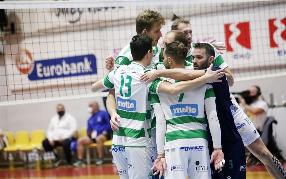 pao volley panathinaikos cev challenge cup
