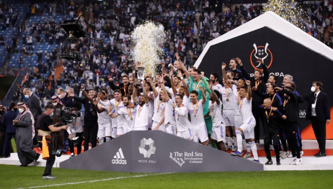 real madrid supercopa super cup spain 2022