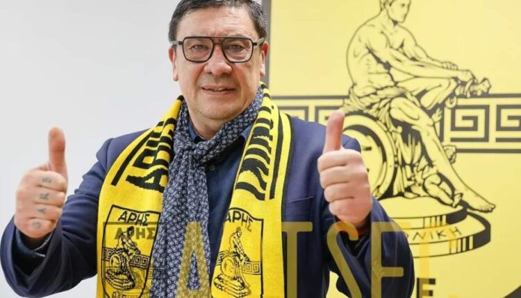 German Burgos aris fc coach super league