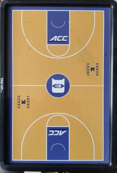 mike krzyzewski duke basketball coach court