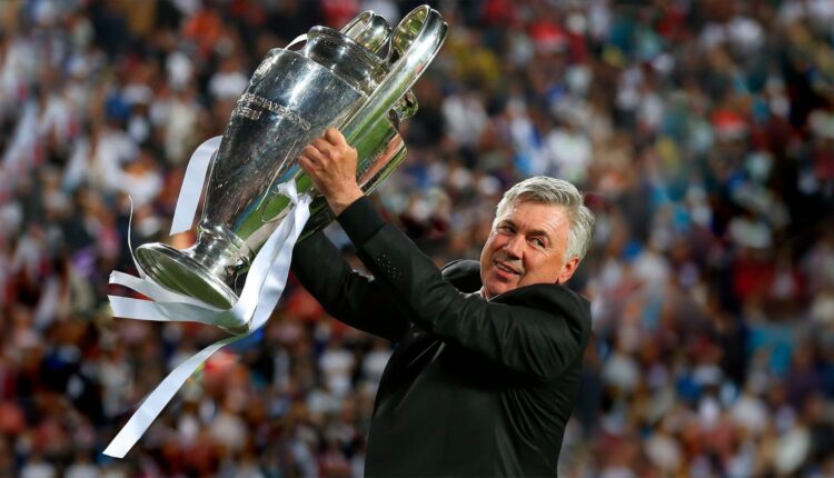 carlo ancelotti real madrid champions league
