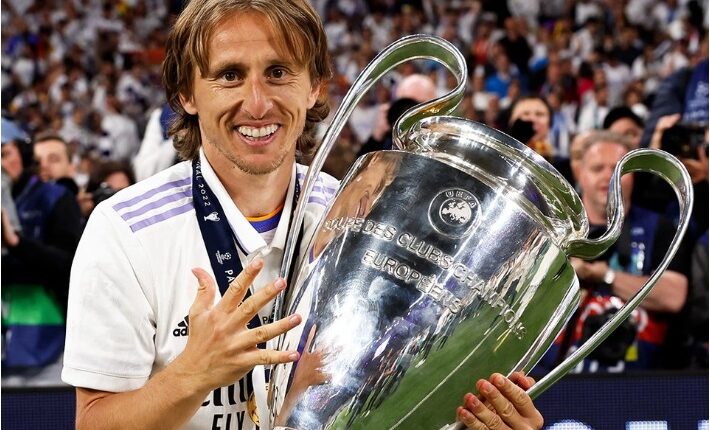 real madrid modric champions league