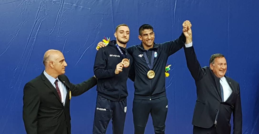 dionysis xenos karate gold medal greece mediterranean games 2022