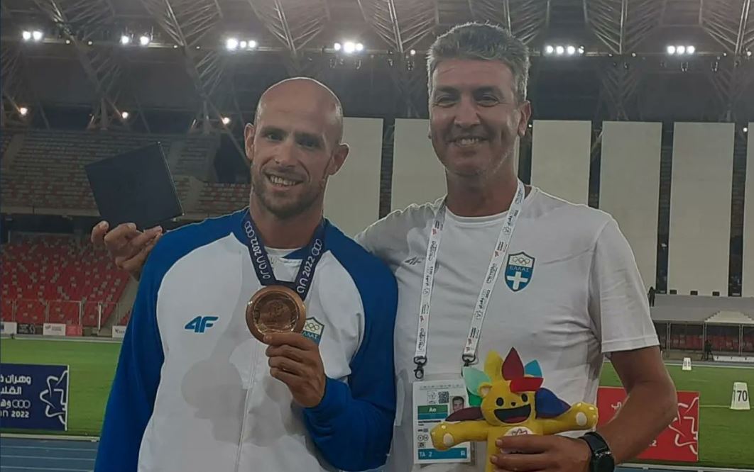giannis nyfantopoulos bronze medal greece mediterranean games