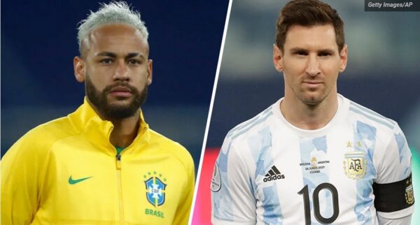 brazil neymar argentina messi