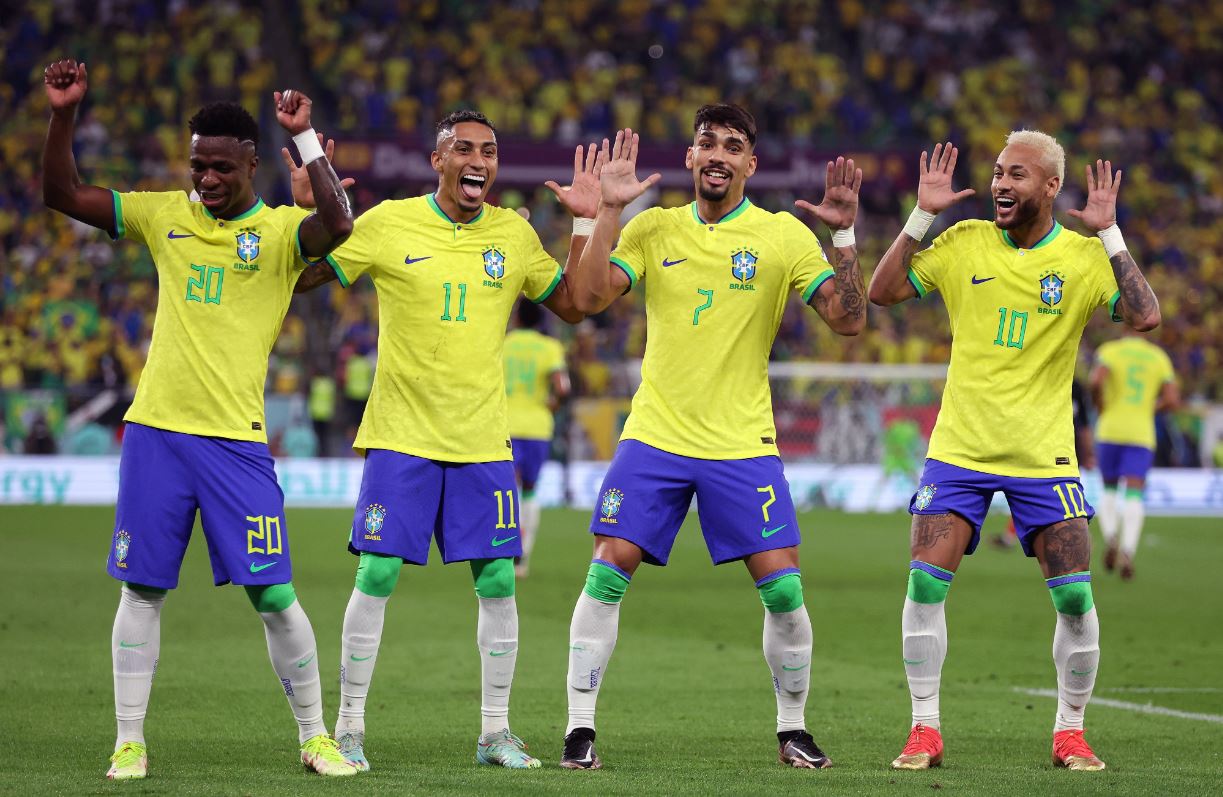 brazil neymar paqueta vinicius south korea mundial qatar 2022