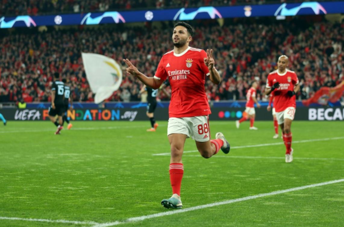 benfica gonzalo ramos club brugge champions league