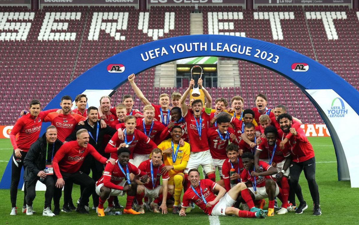 az alkmaar uefa youth league winners 2023