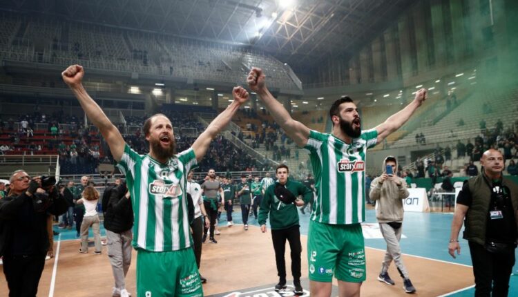 panathinaikos olympiacos league cup volley
