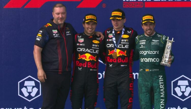f1 miami gp 2023 perez verstappen red bull racing alonso