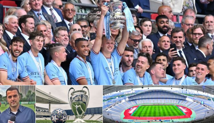 basiko manchester city – inter – ze elias – champions league trophy