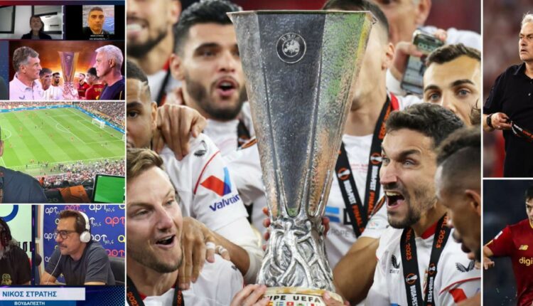 nikos stratis sevilla roma europa league kingsport.gr art tv