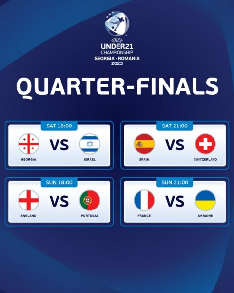 2 quarterfinals euro u21