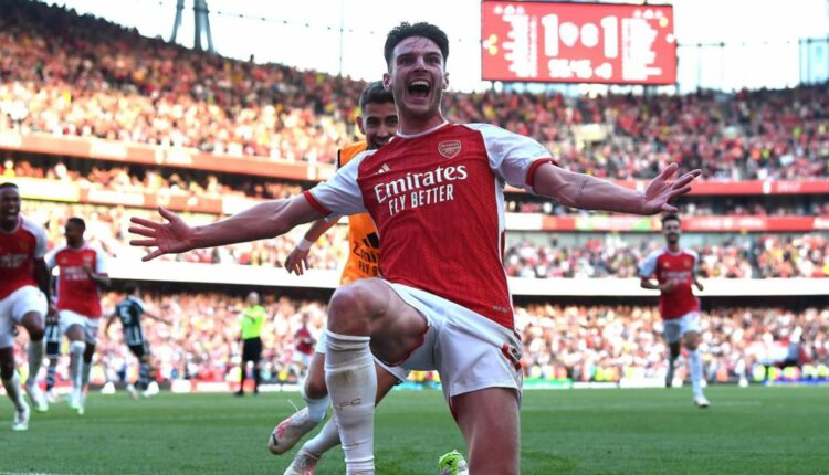 arsenal rice manchester united premier league