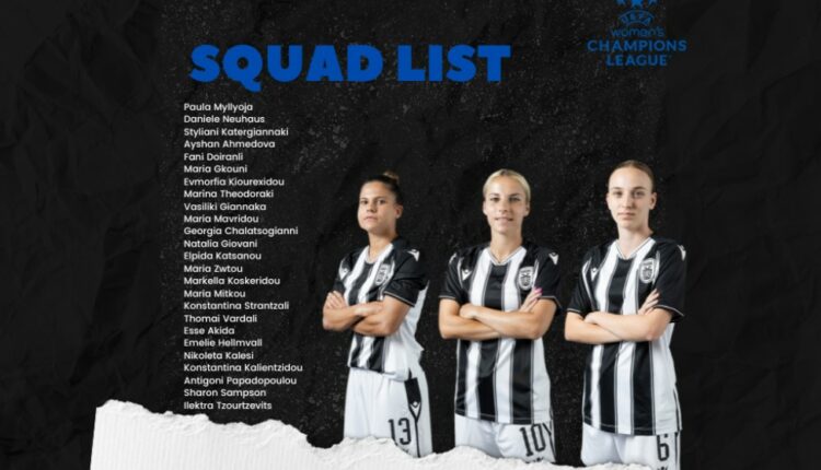 paok womens champions league