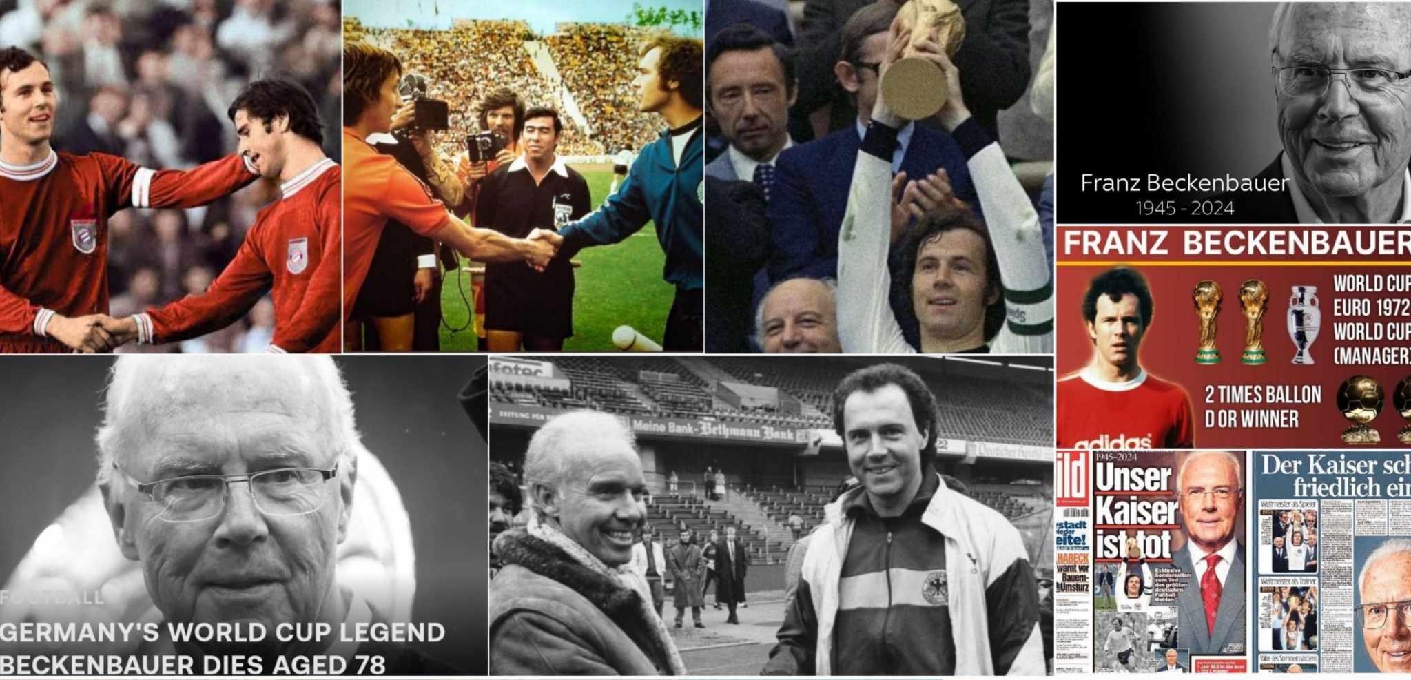 Franz Beckenbauer collage