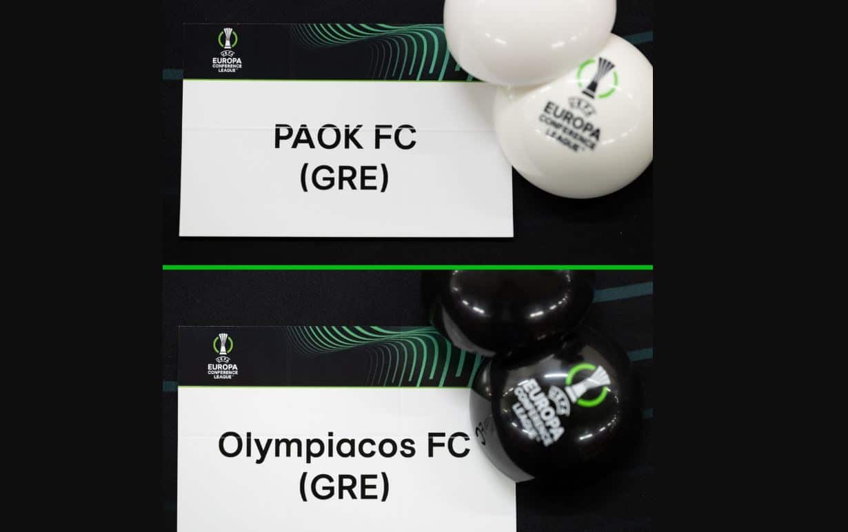 paok olympiacos europa conference league uecl draw