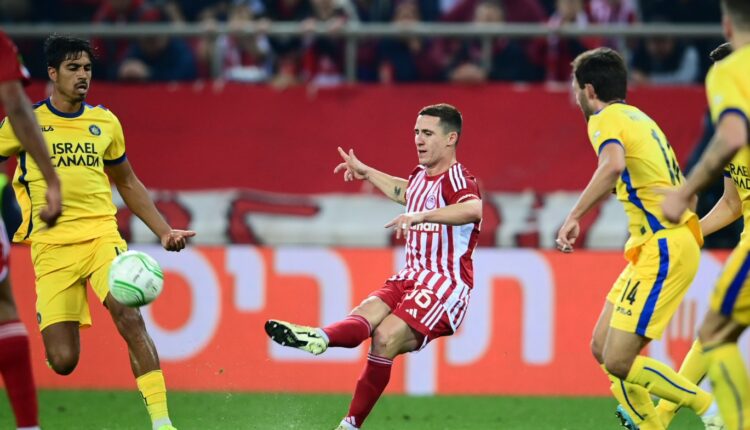 olympiacos maccabi tel aviv podence